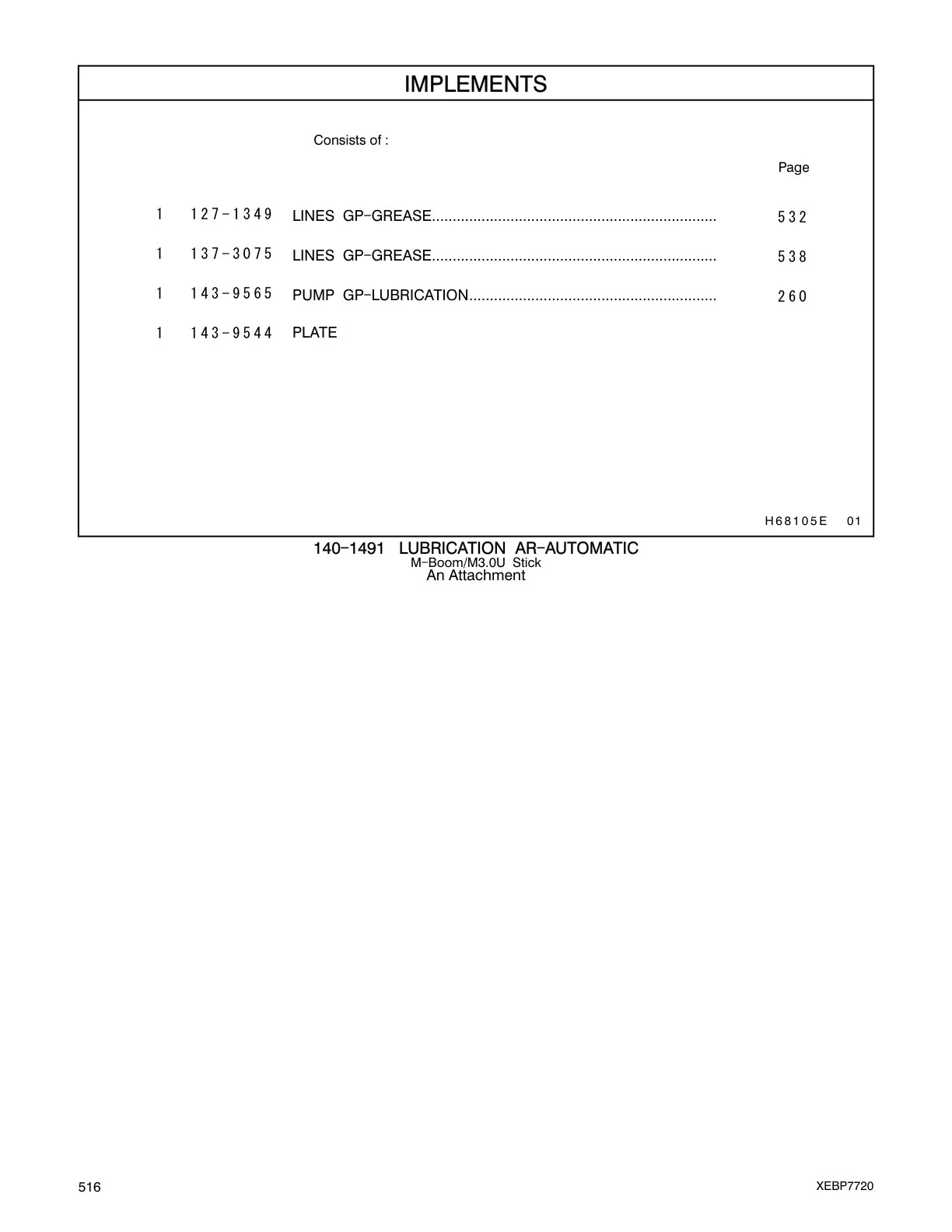 127-1349 - LINES GP-GREASE