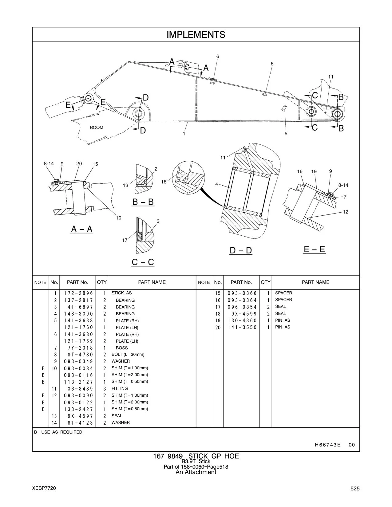 8T-4780 - BOLT (L=30mm)