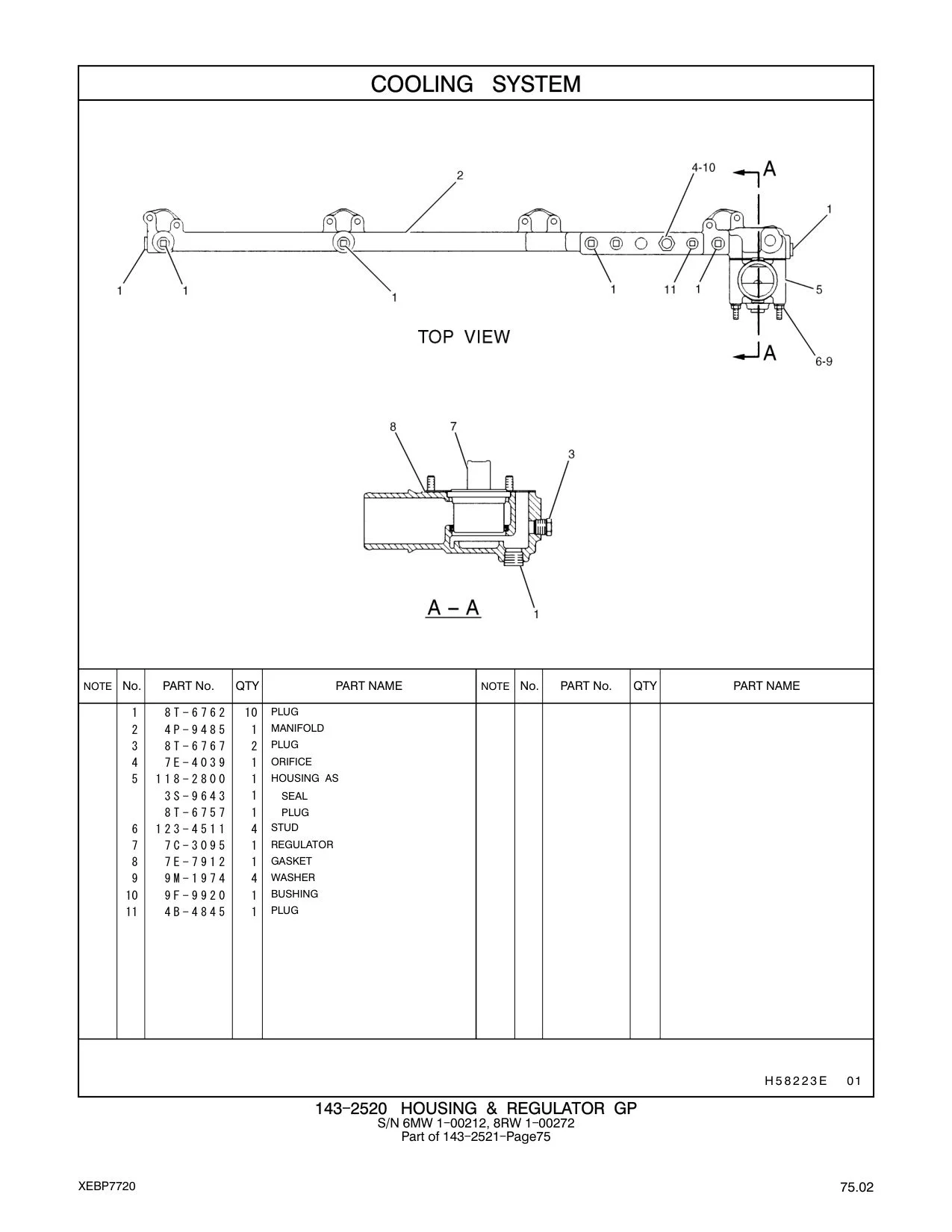 4P-9485 - MANIFOLD