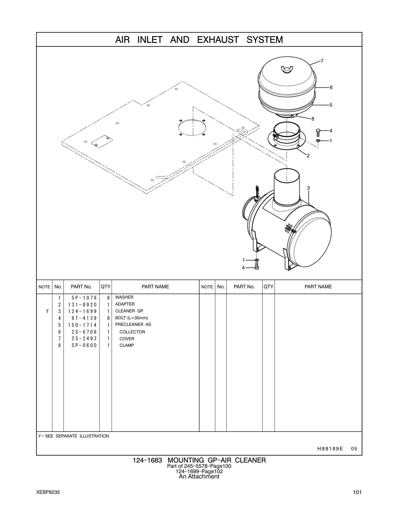 124-1699 - CLEANER GP
