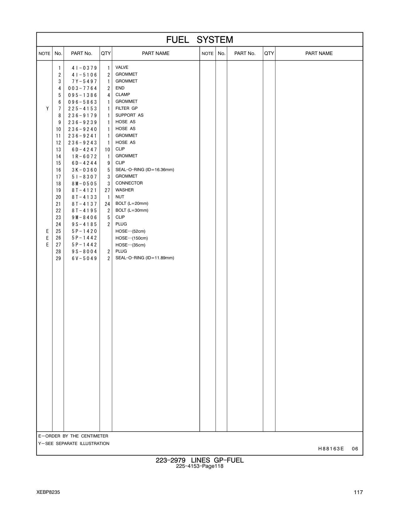 236-9243 HOSE AS CAT parts manual diagram