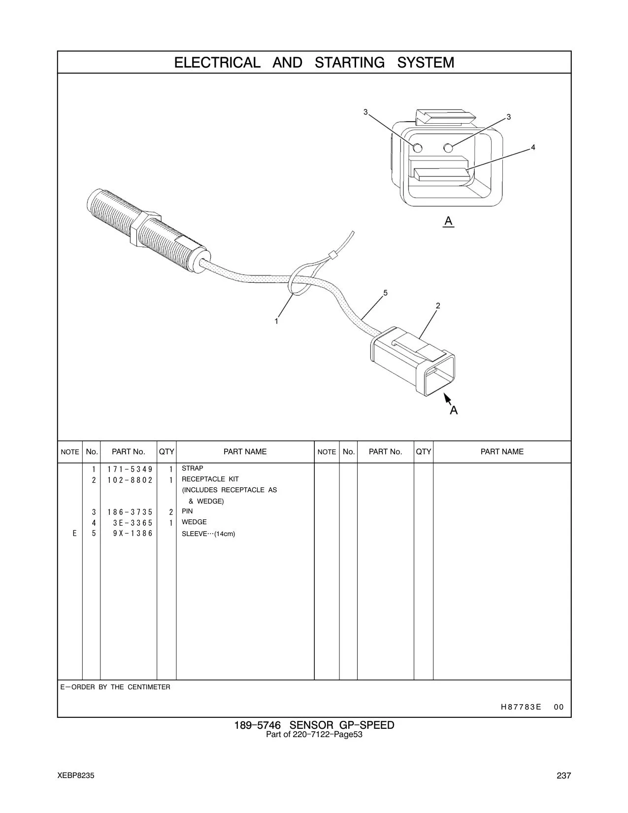 171-5349 - STRAP-MARKER