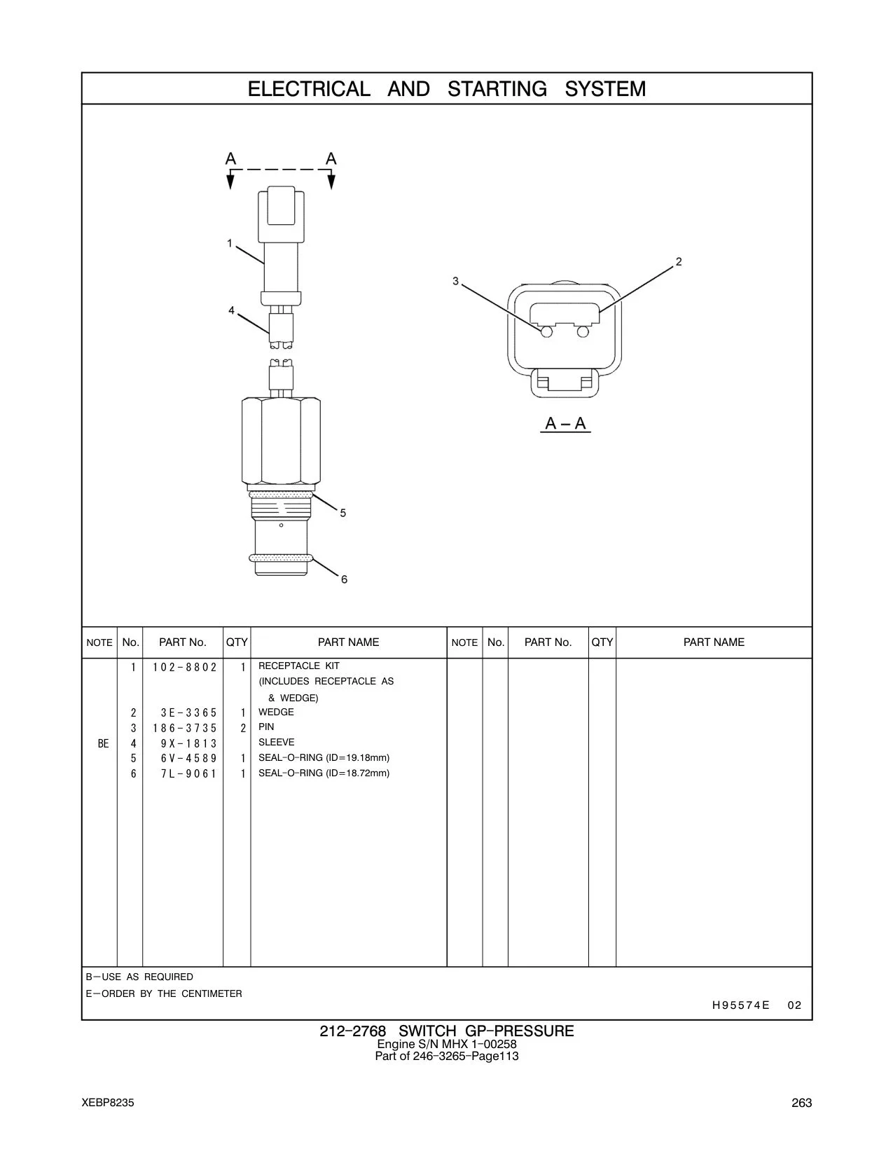 7L-9061 - SEAL-O-RING