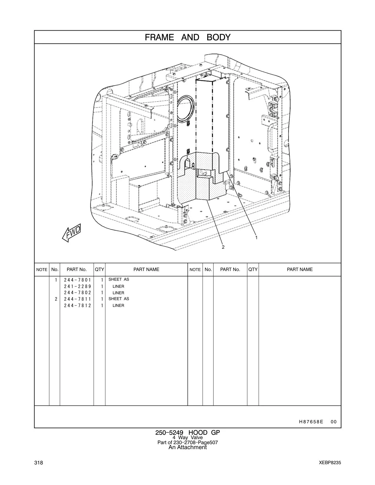 244-7801 - SHEET AS