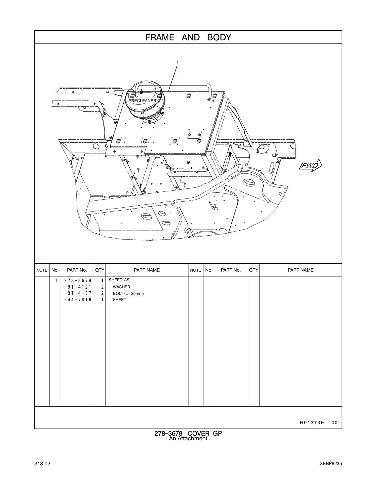 278-3679 - SHEET AS