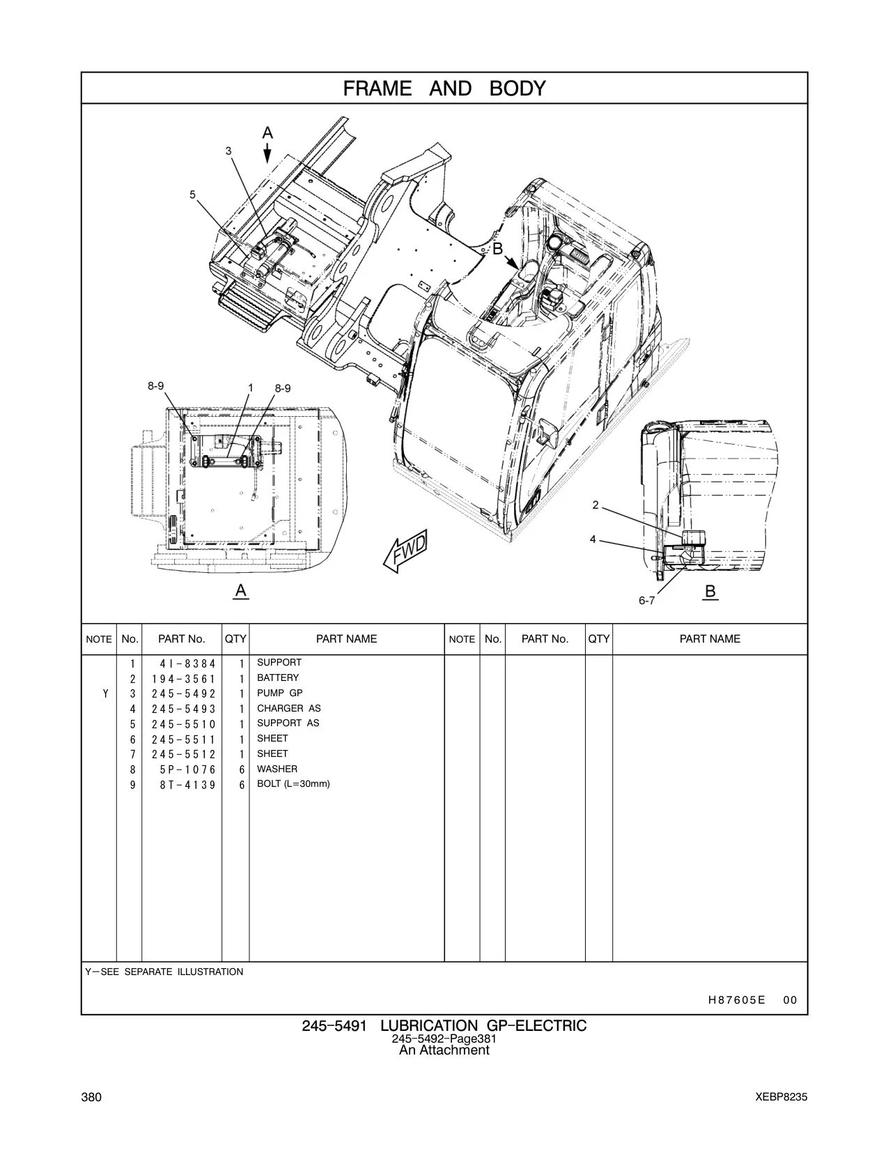 4I-8384 - SUPPORT