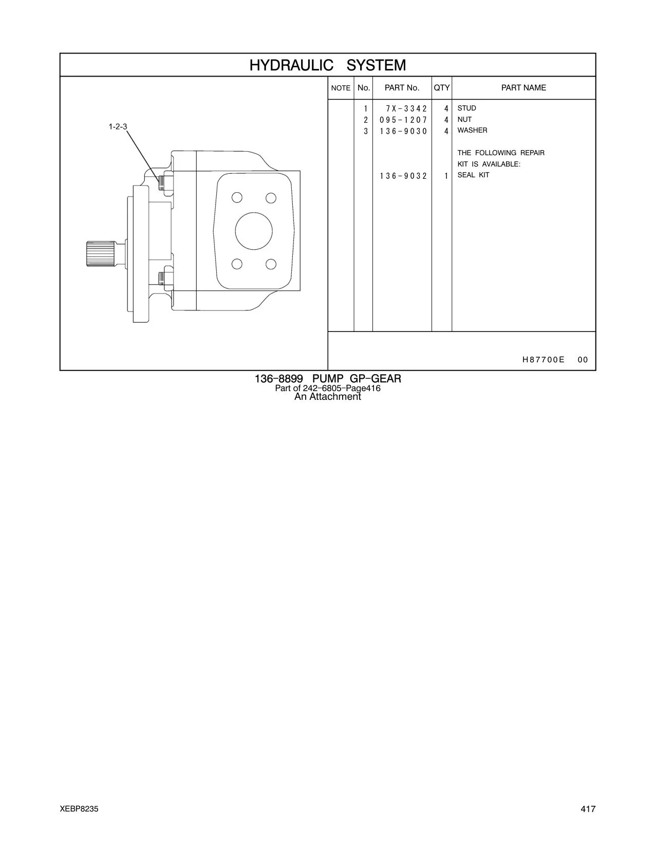 136-9030 - WASHER