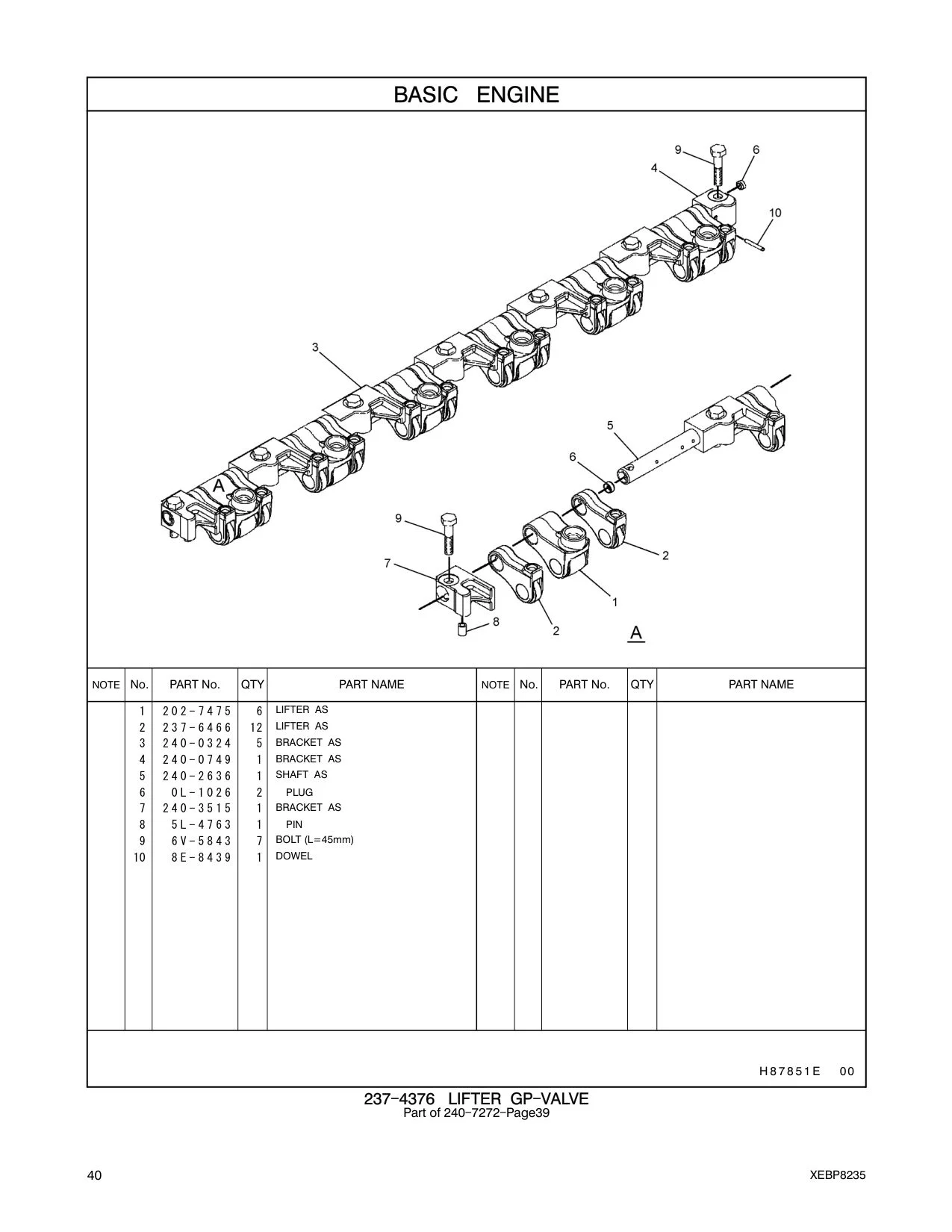 240-3515 - BRACKET AS