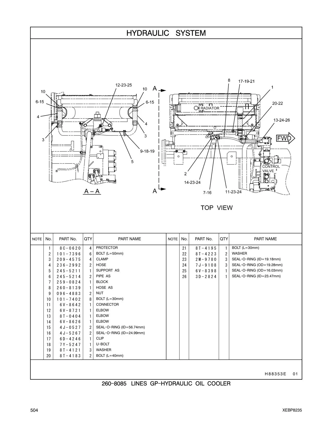 7Y-5247 - U-BOLT