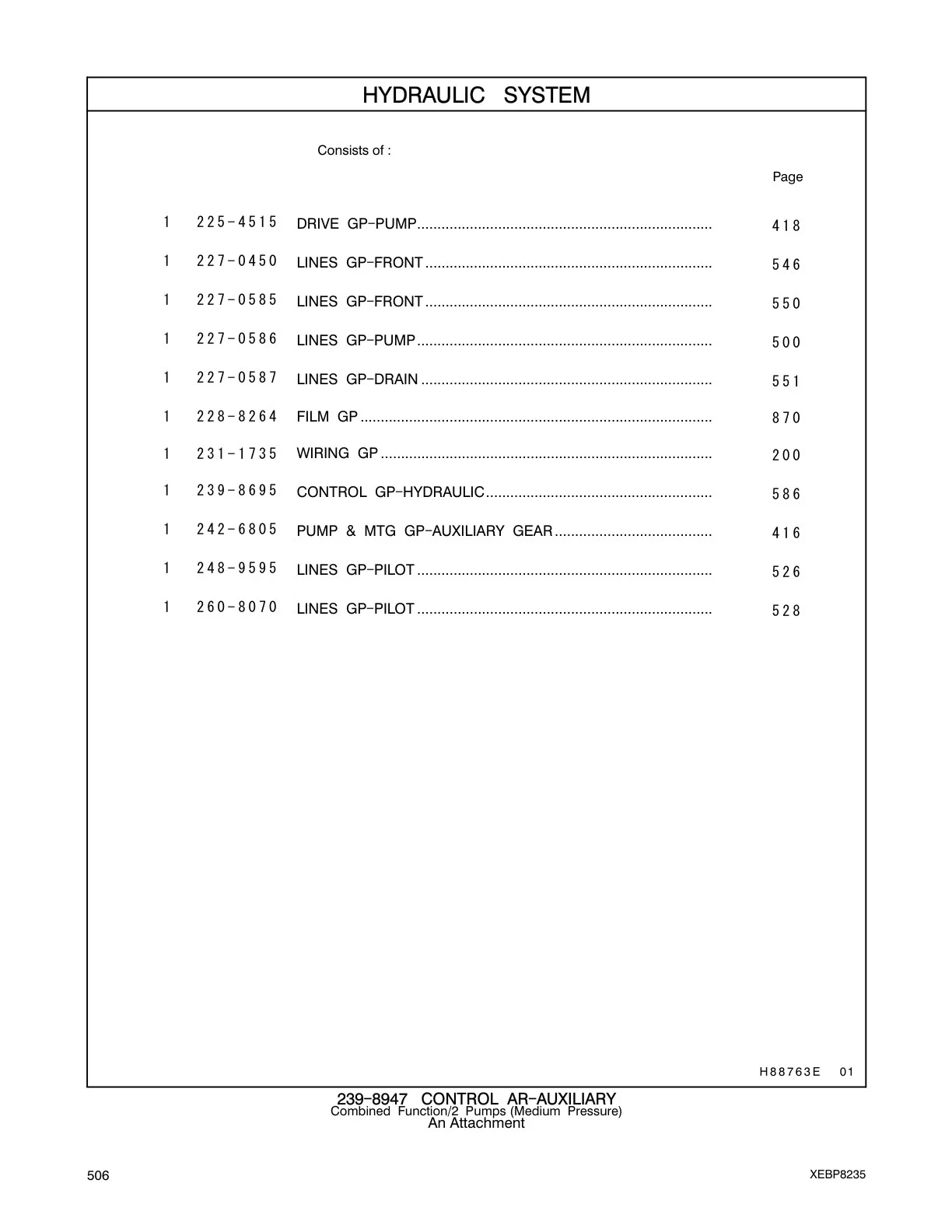 248-9595 - LINES GP-PILOT