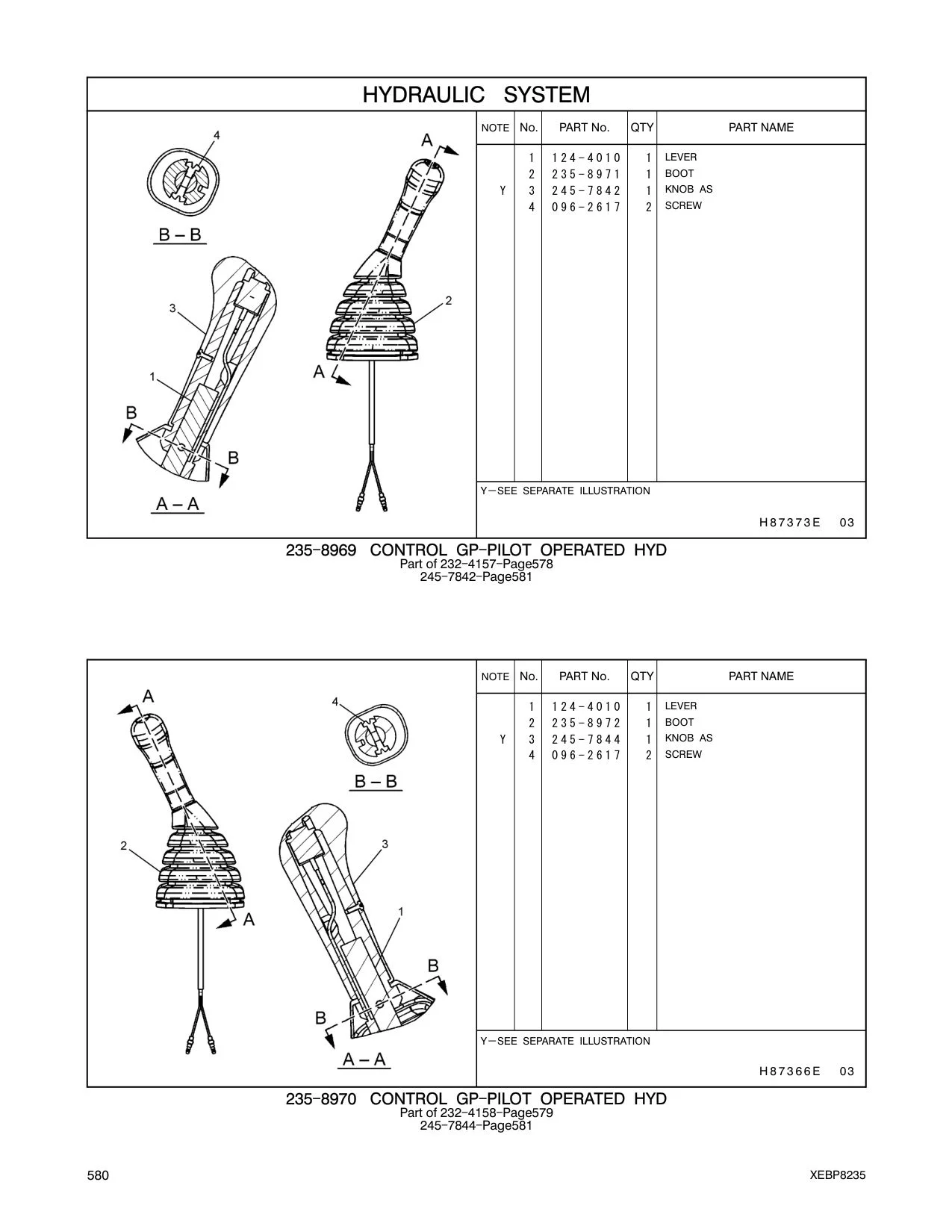 124-4010 - LEVER