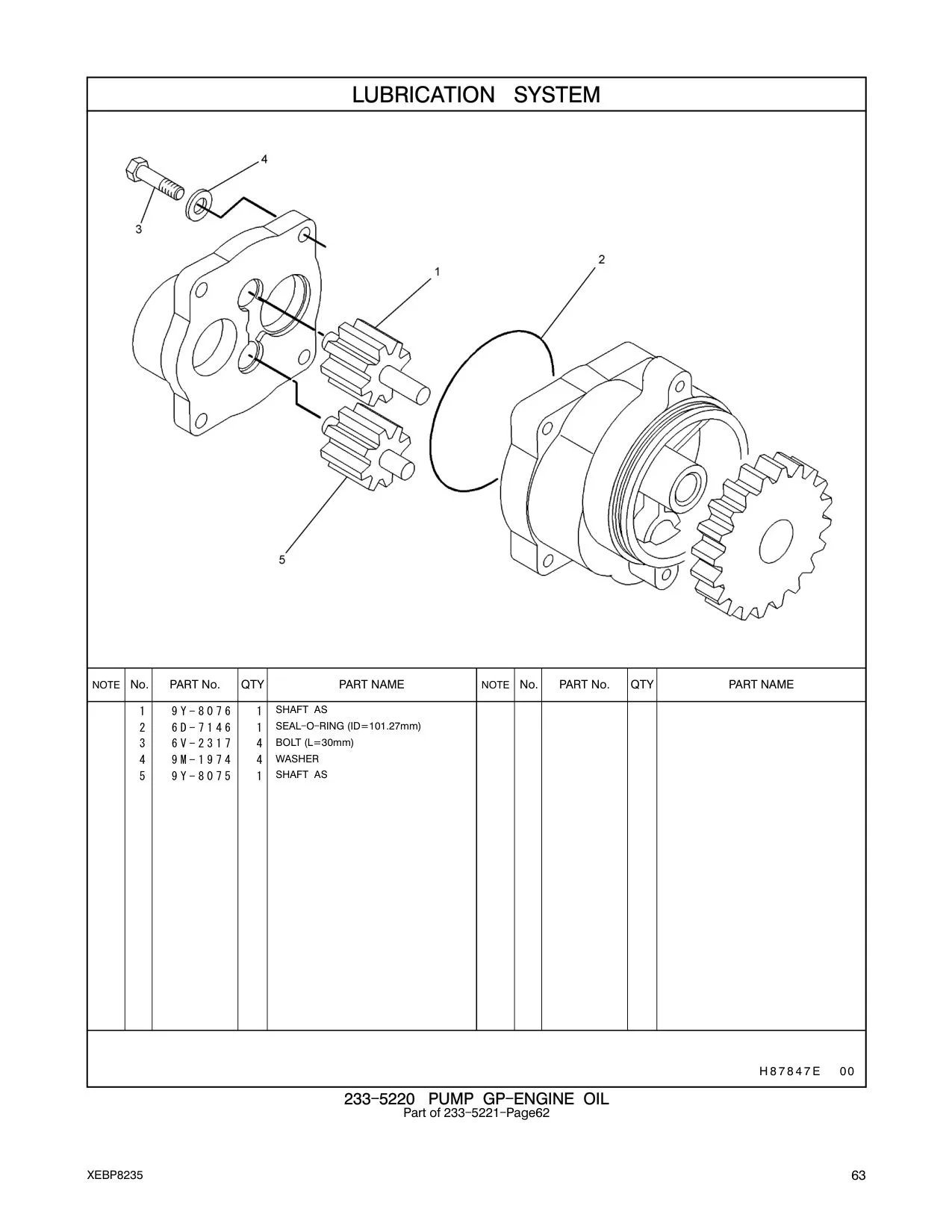 6D-7146 - SEAL-O-RING (ID=101.27mm)