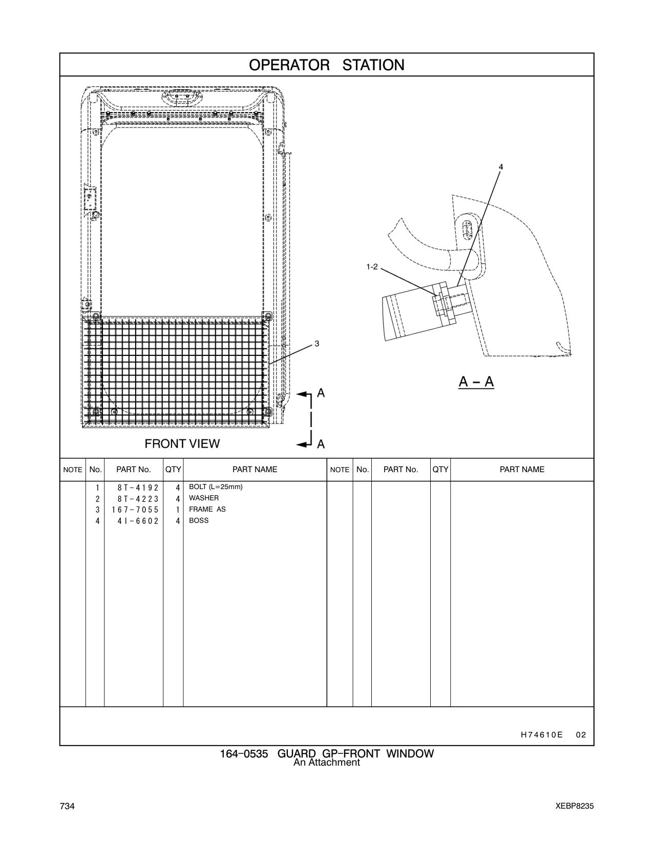 167-7055 - FRAME AS