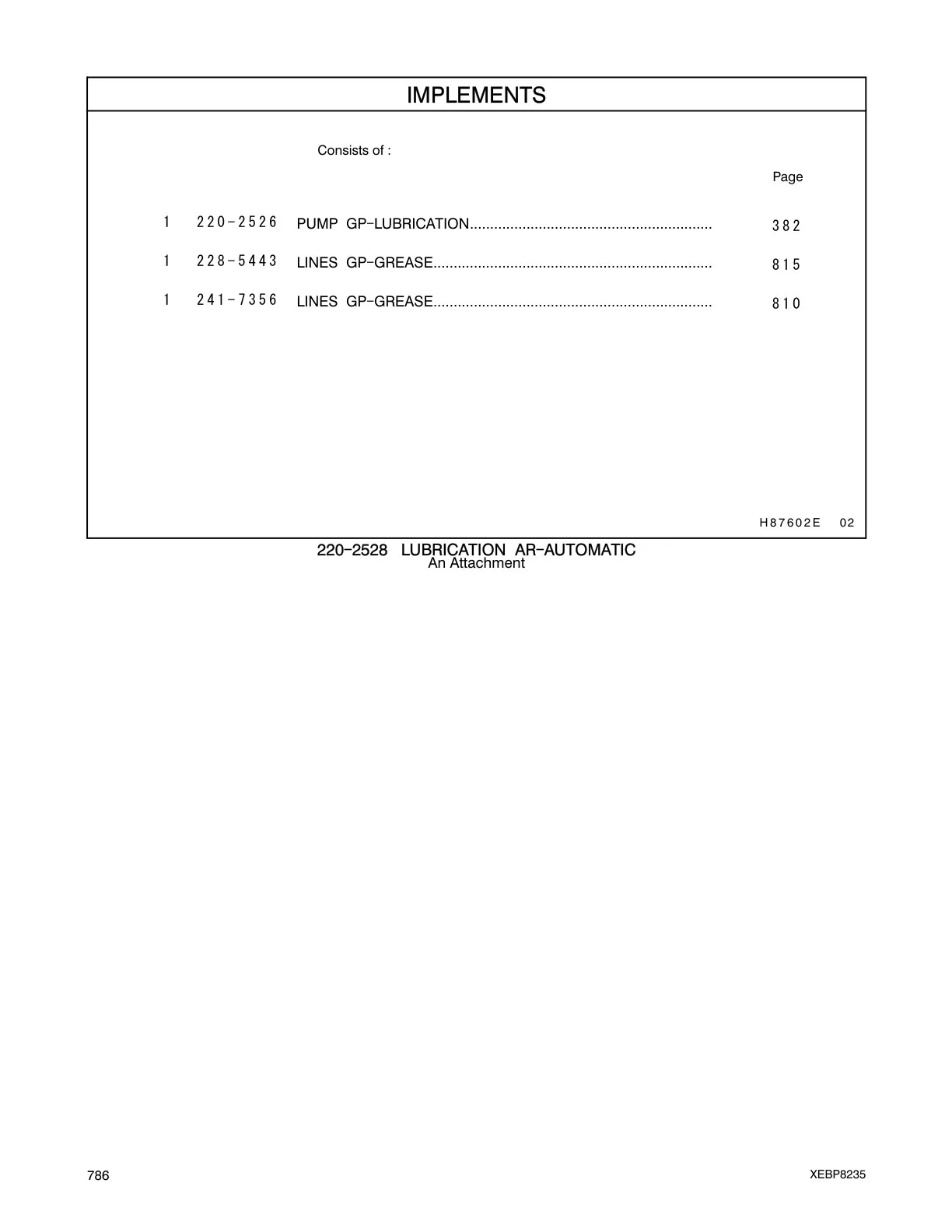 228-5443 - LINES GP-GREASE