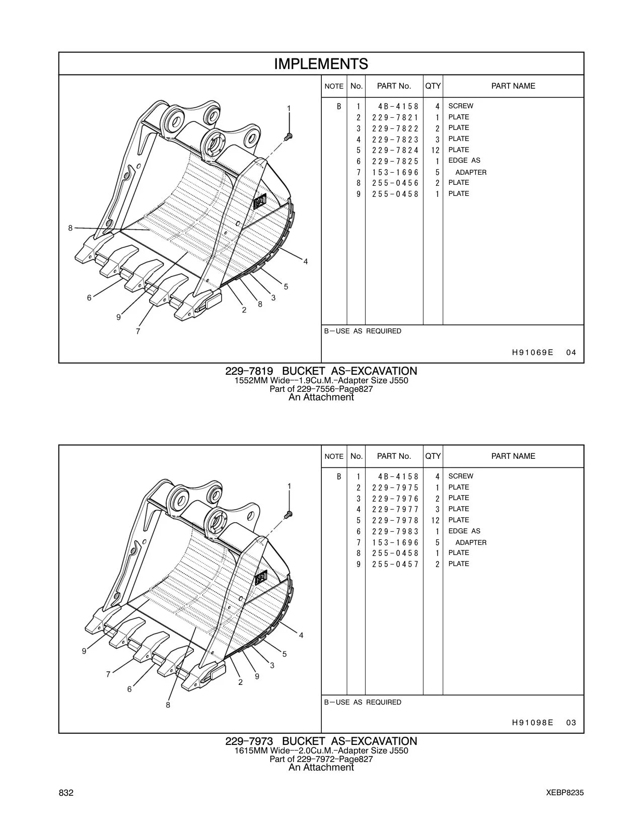 255-0458 PLATE CAT parts manual diagram