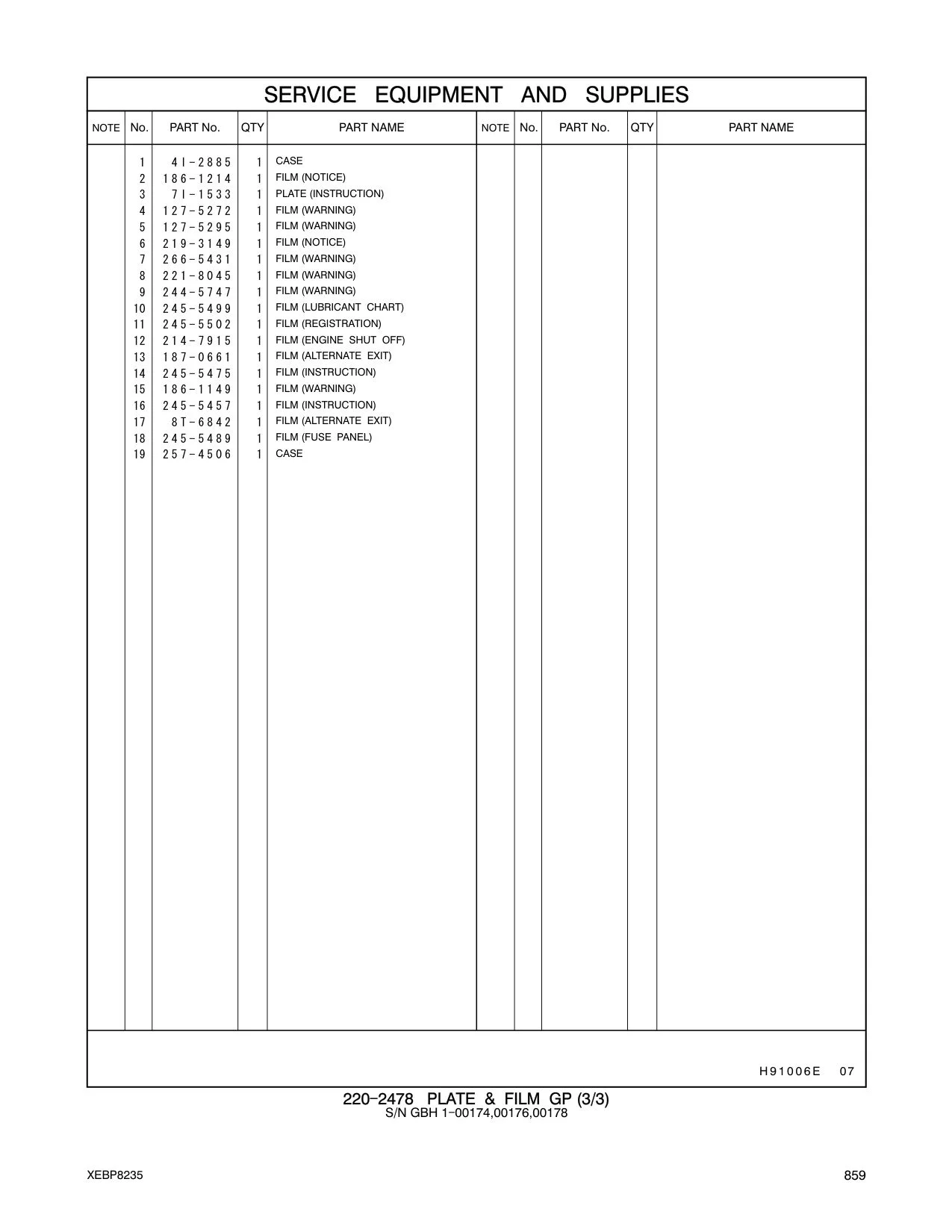 245-5502 - FILM (REGISTRATION)