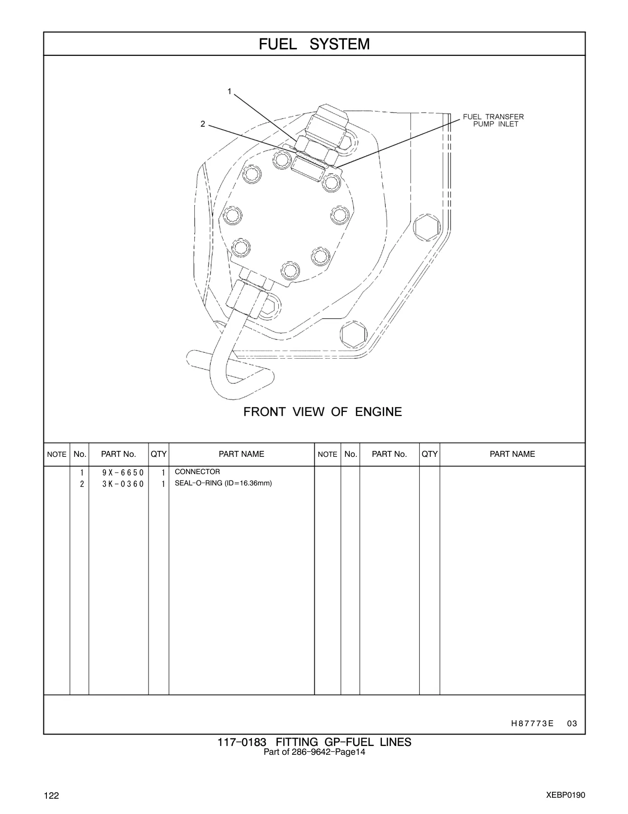9X-6650 - CONNECTOR