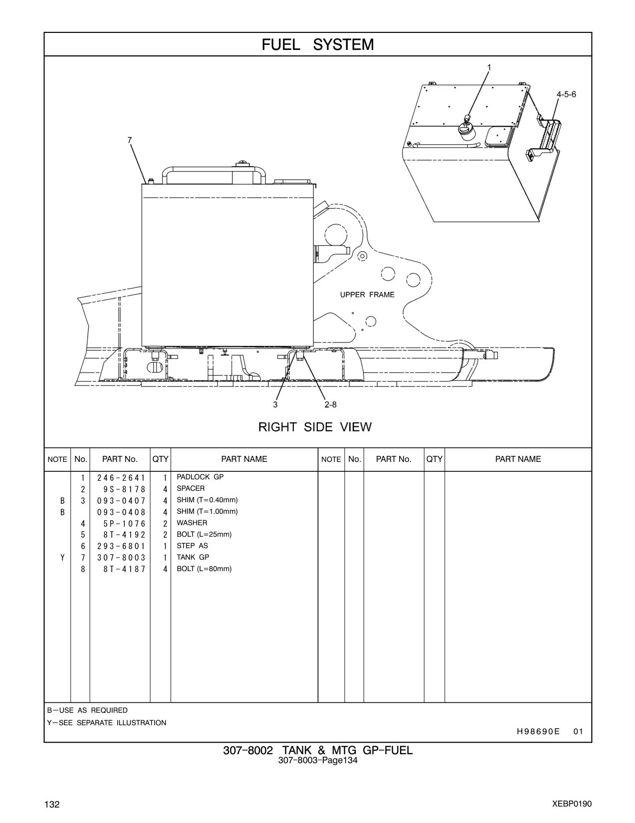 8T-4187 - BOLT (L=80mm)