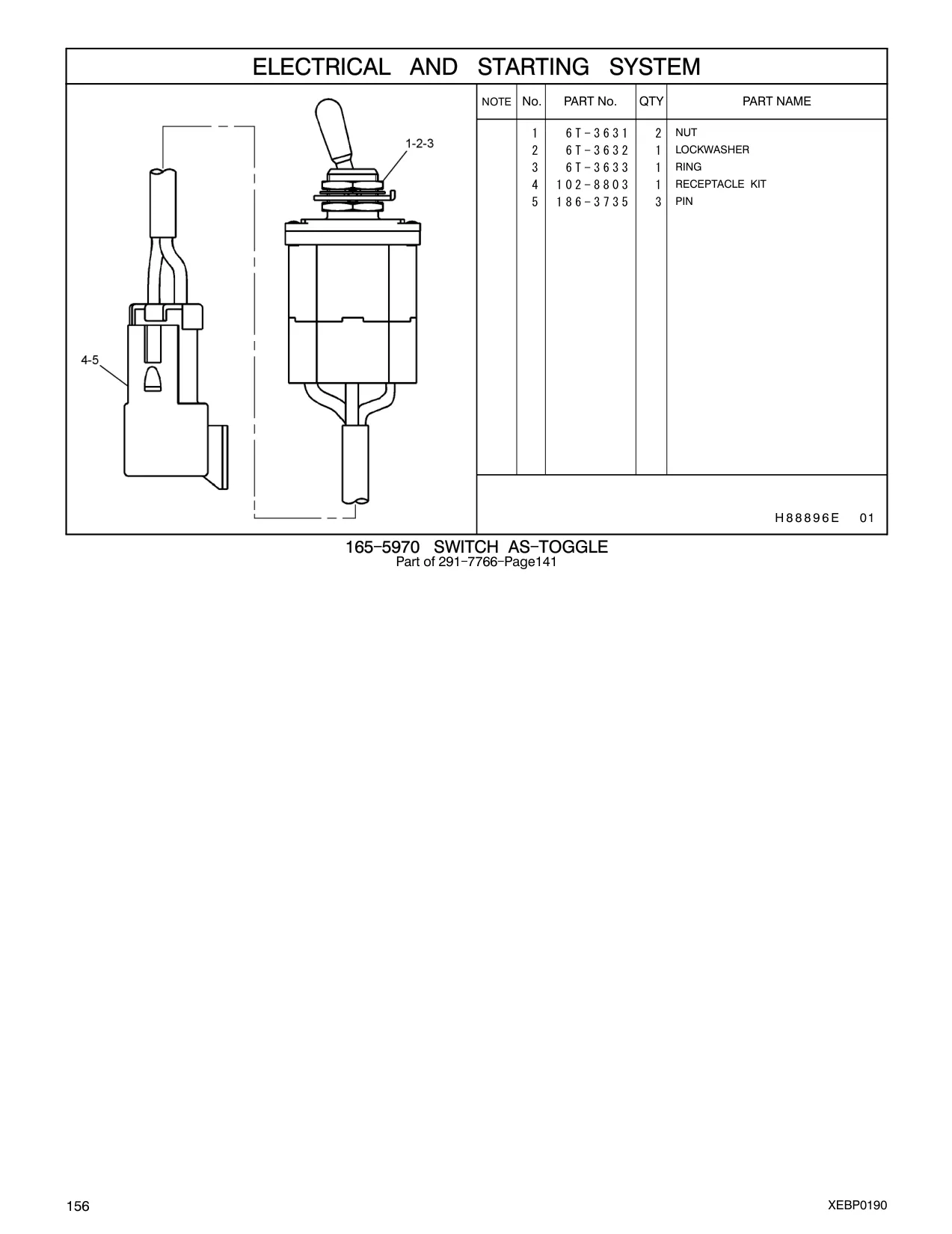 6T-3632 - LOCKWASHER