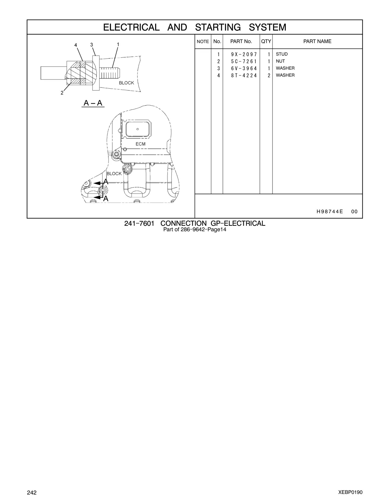 6V-3964 - WASHER