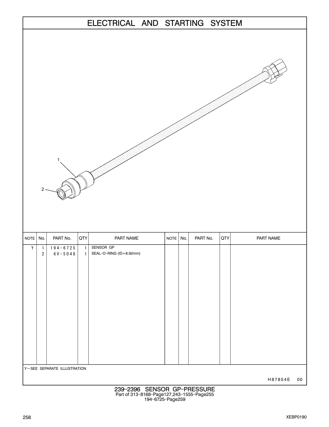 194-6725 - SENSOR GP
