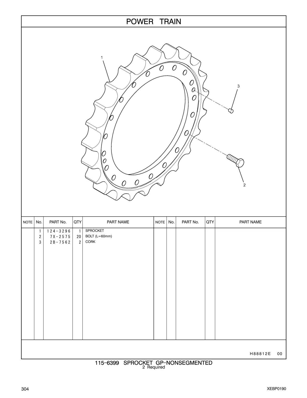 7X-2575 - BOLT (L=60mm)