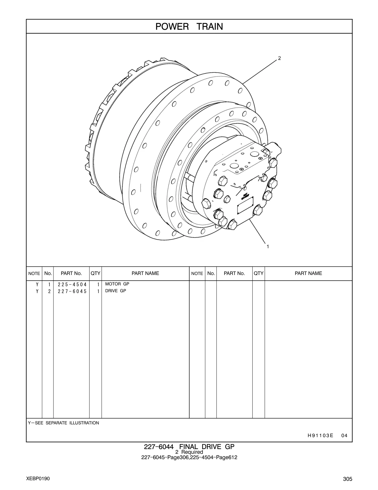 225-4504 - MOTOR GP