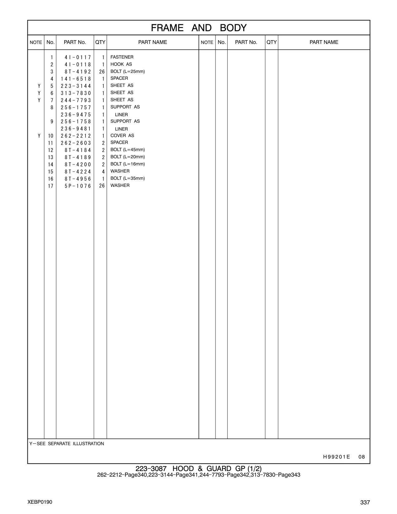 313-7830 - SHEET AS