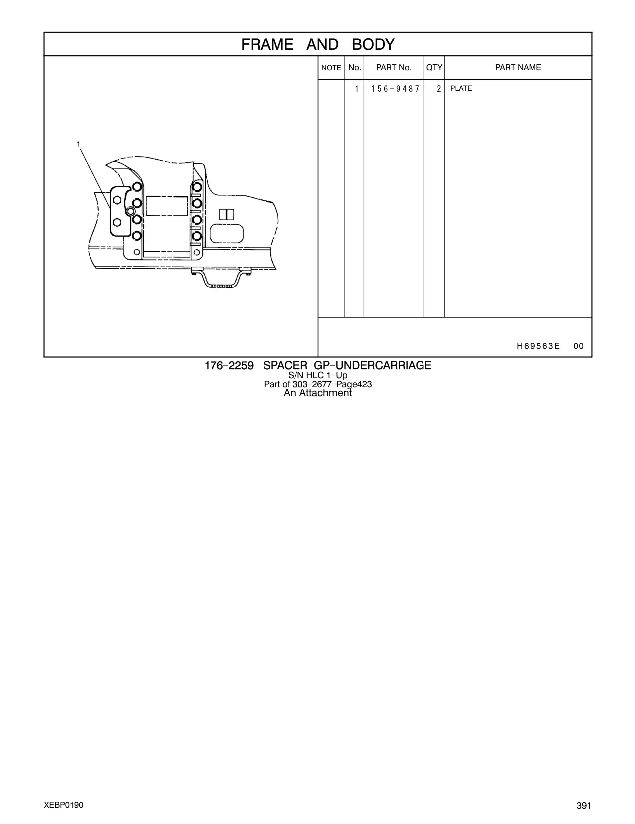 156-9487 - PLATE