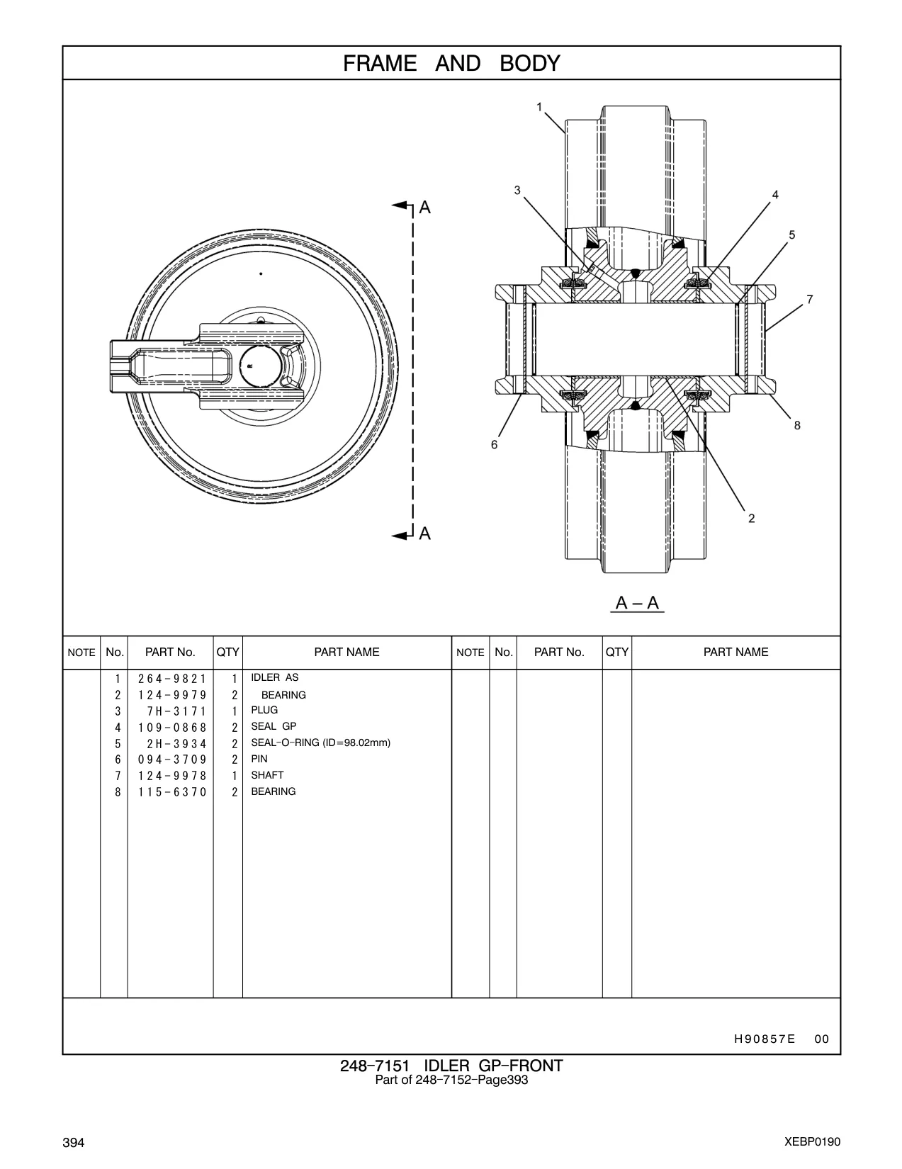 264-9821 - IDLER AS