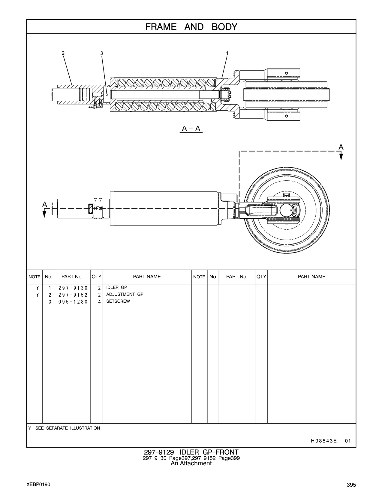 297-9130 - IDLER GP