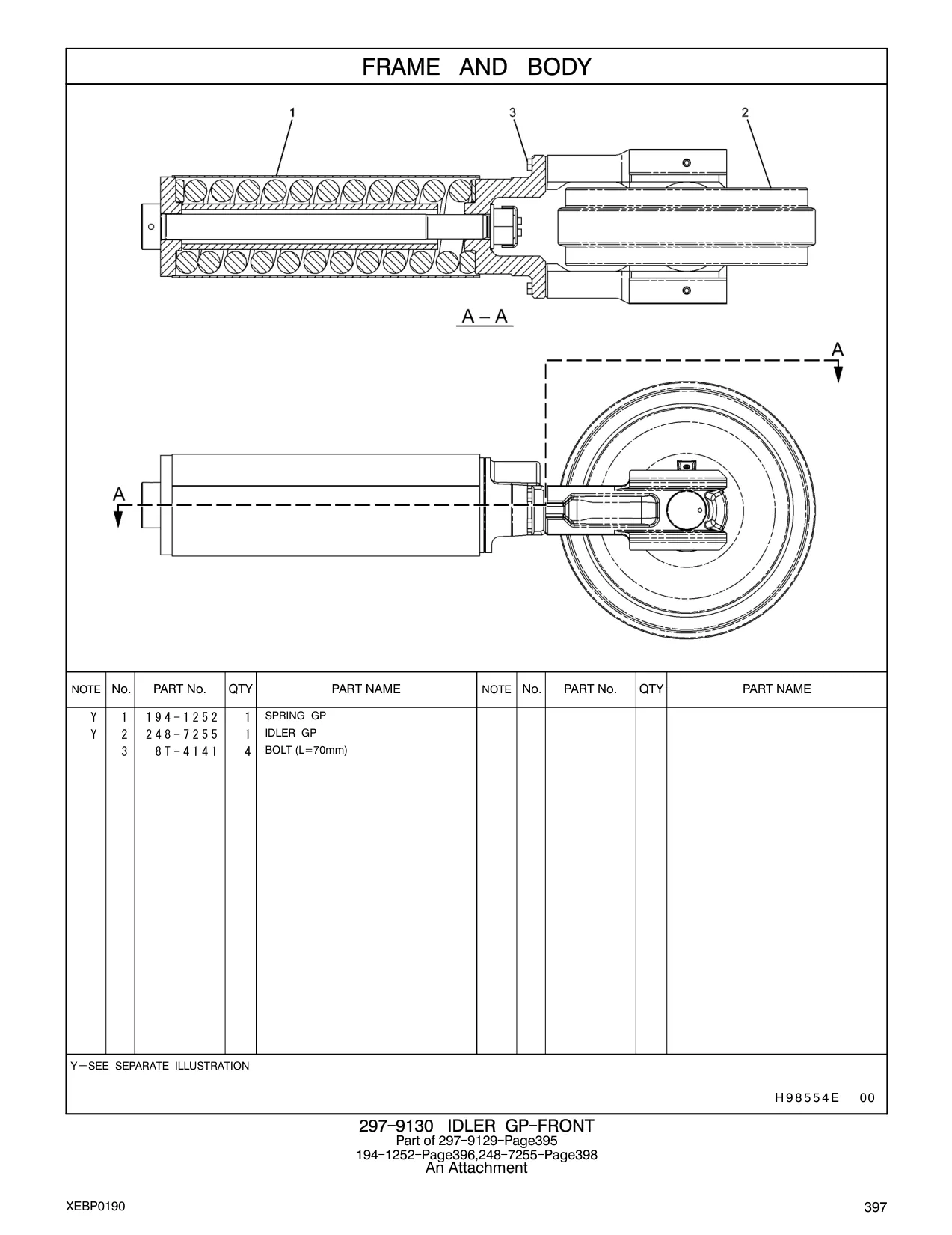 248-7255 - IDLER GP