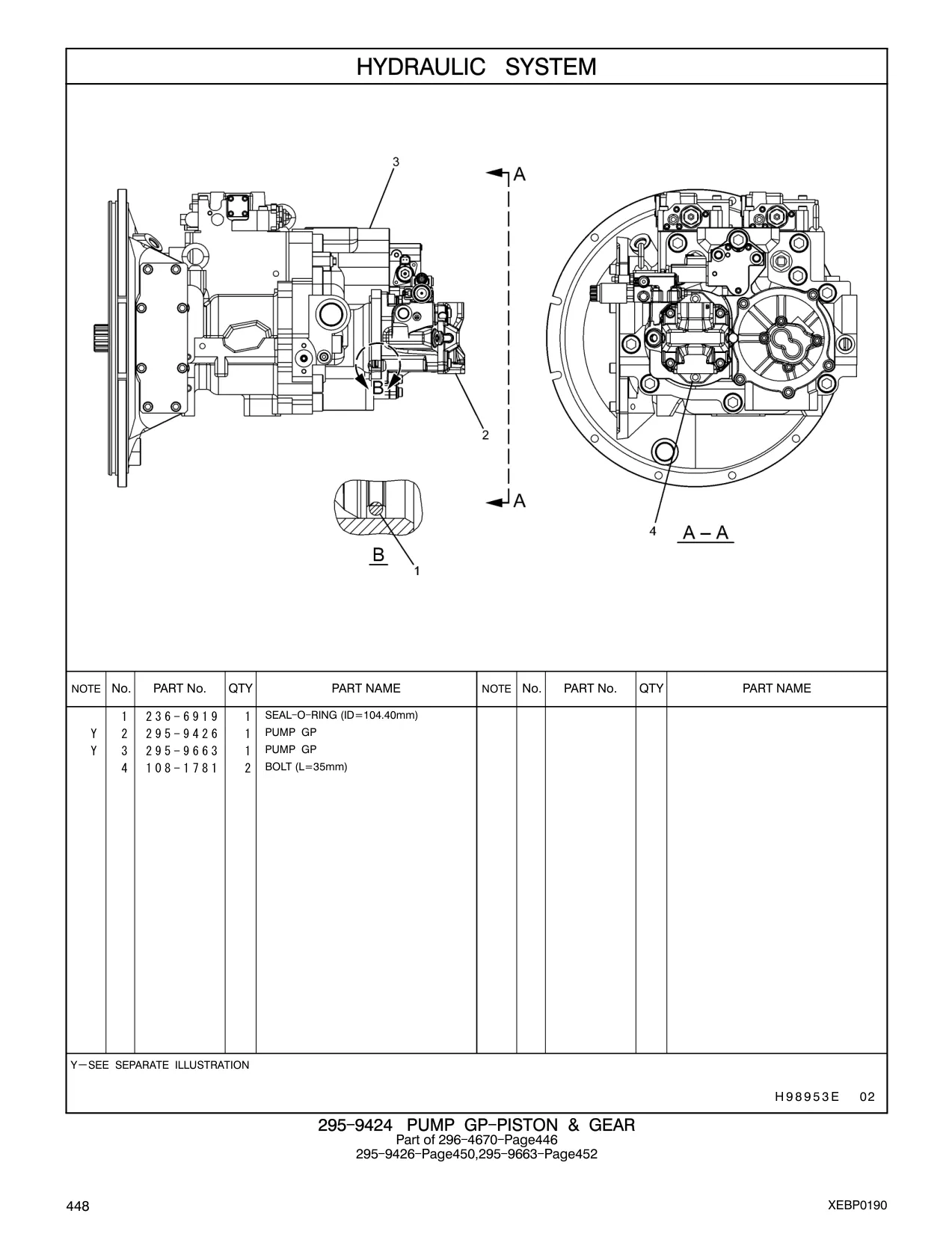 295-9663 - PUMP GP
