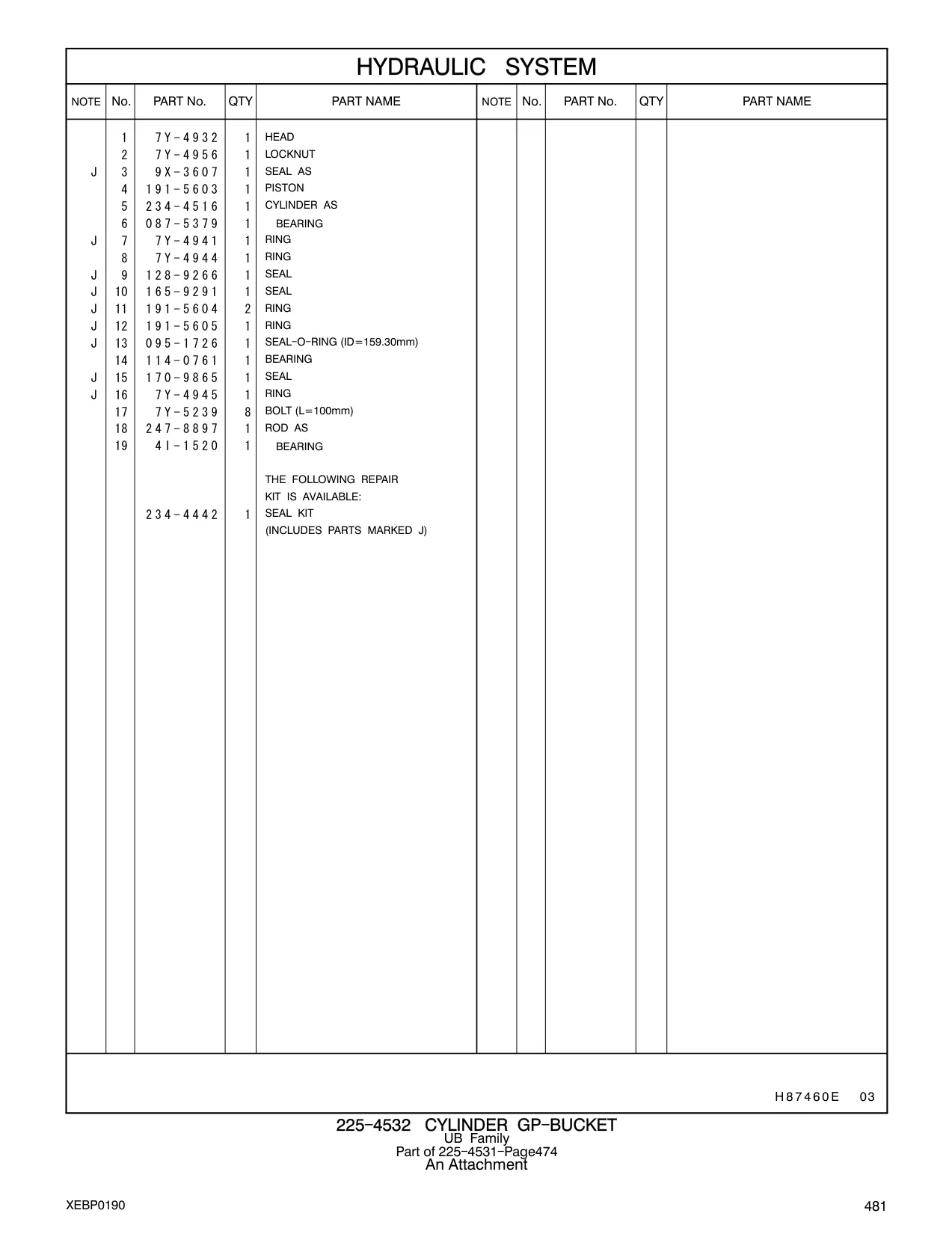 7Y-4945 - RING
