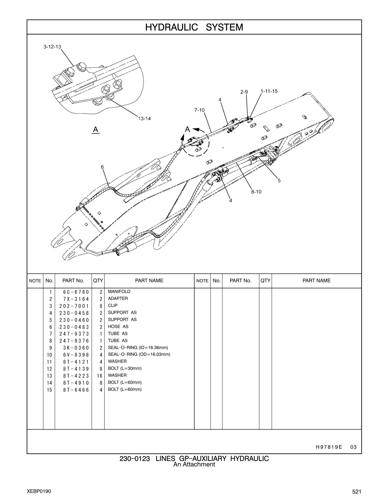230-0483 - HOSE AS