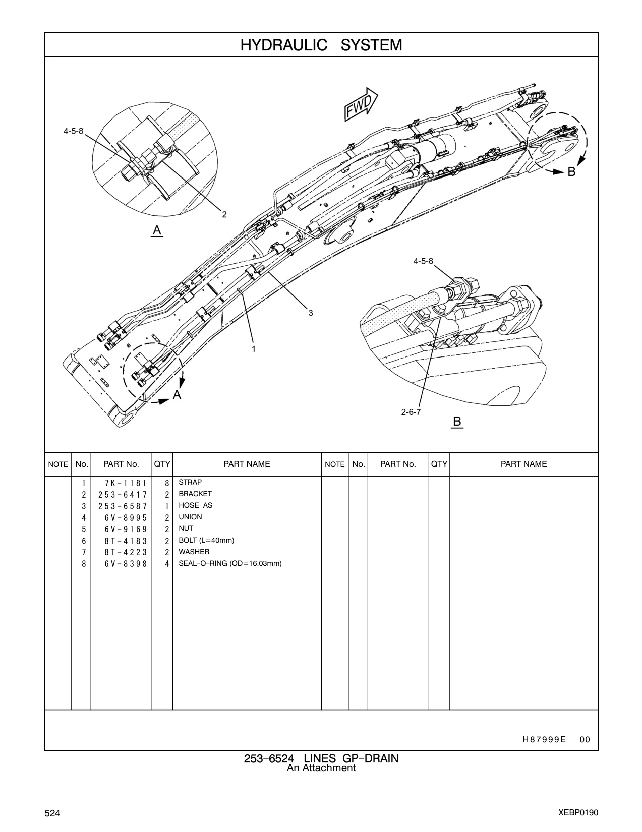 6V-9169 - NUT