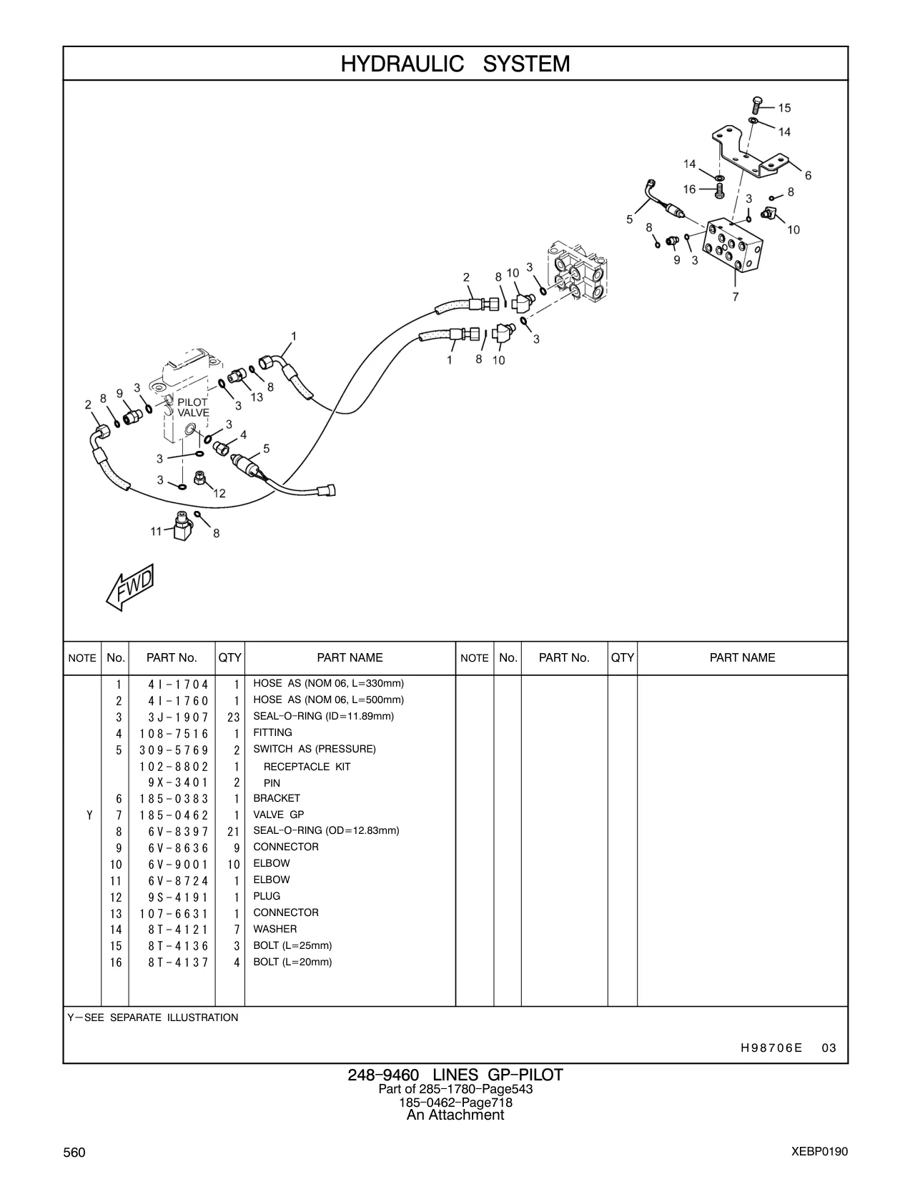 185-0462 - VALVE GP