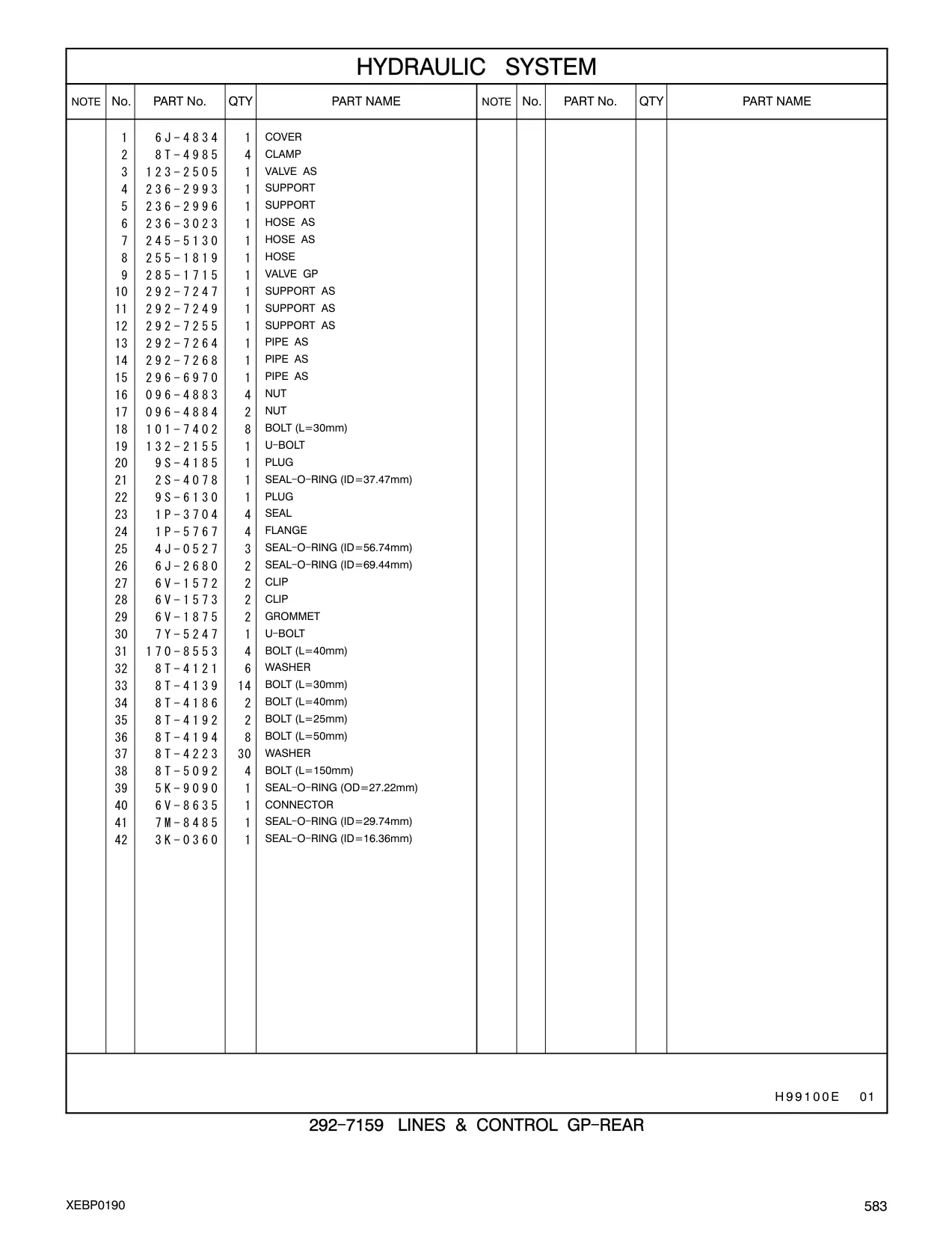 8T-4985 - CLAMP