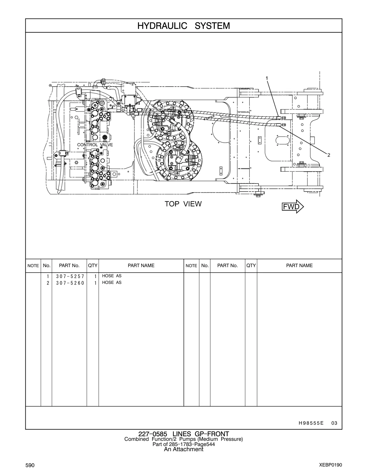 307-5260 - HOSE AS