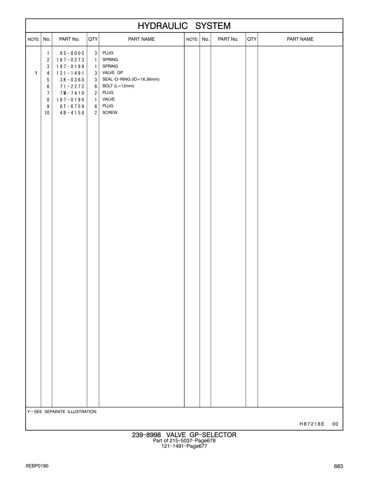 7M-7410 - PLUG