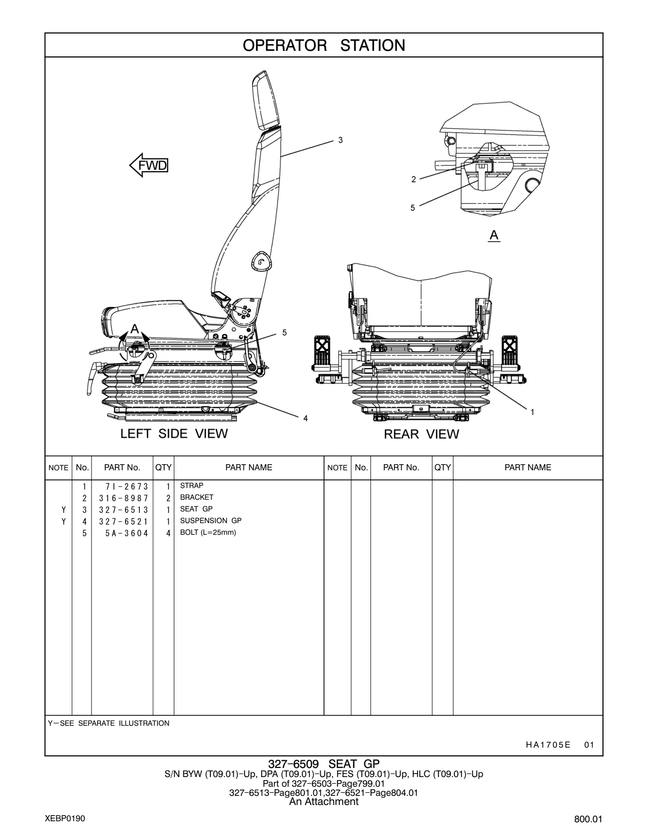 327-6521 - SUSPENSION GP