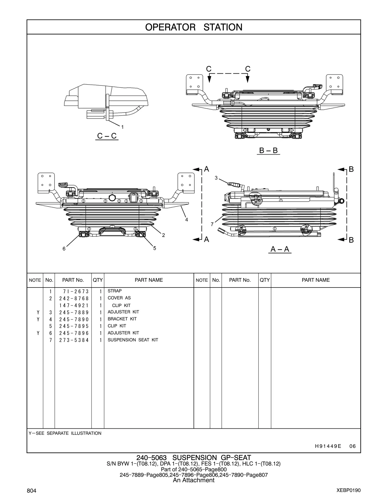 147-4921 - CLIP KIT