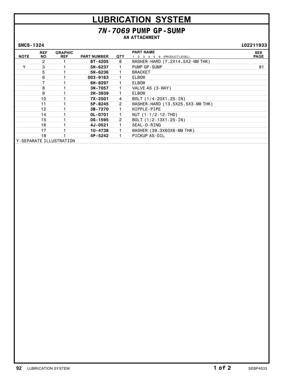 1U-4738 WASHER(39.3X60X6-MMTHK) CAT parts manual diagram