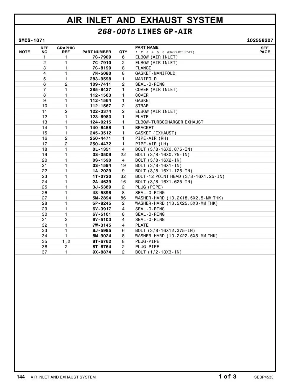 140-6458 - BRACKET