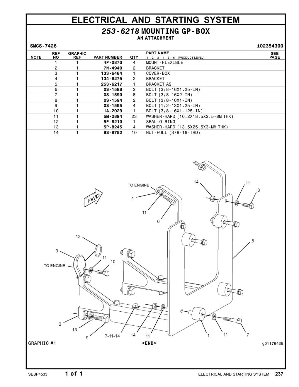 4P-0870 - MOUNT-FLEXIBLE