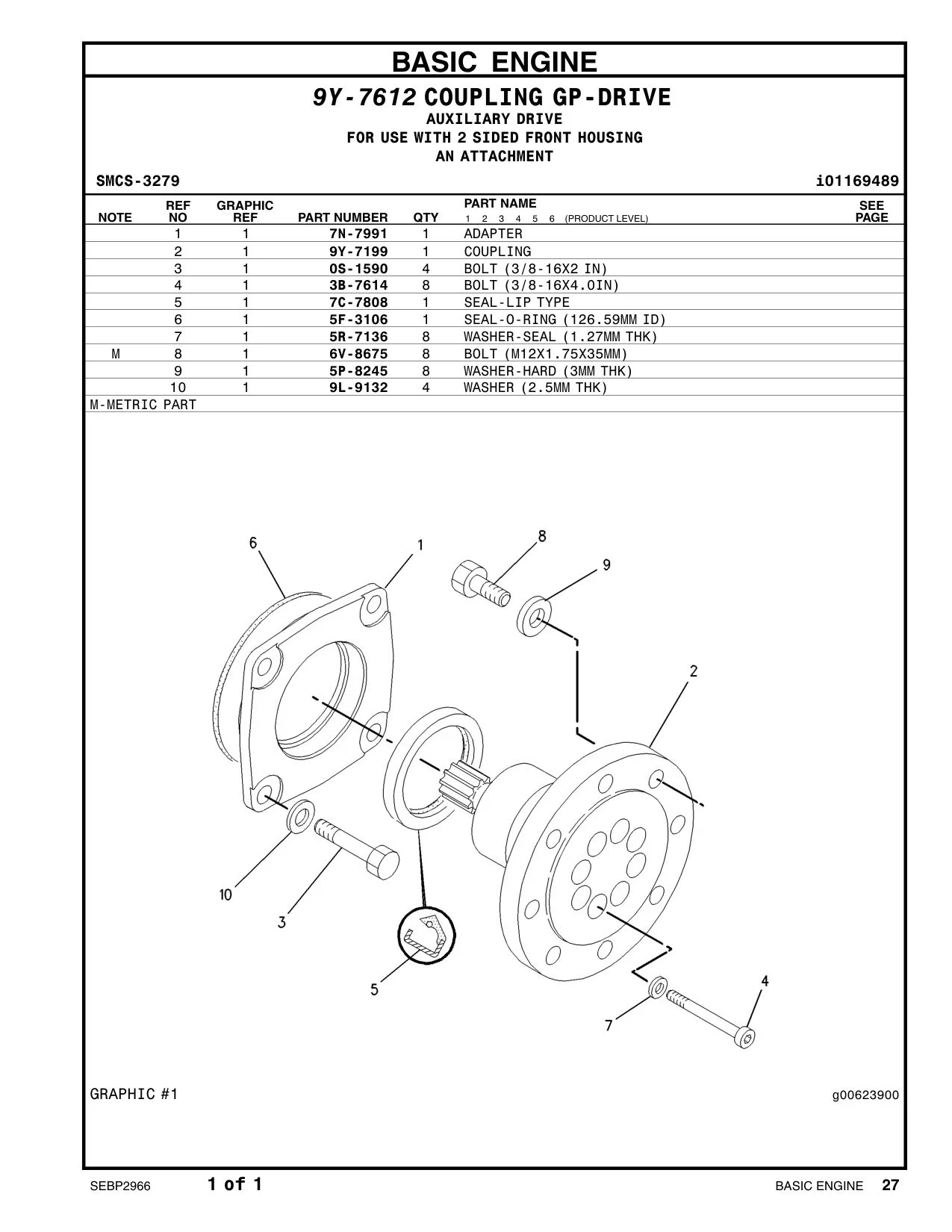5R-7136 - WASHER-SEALING