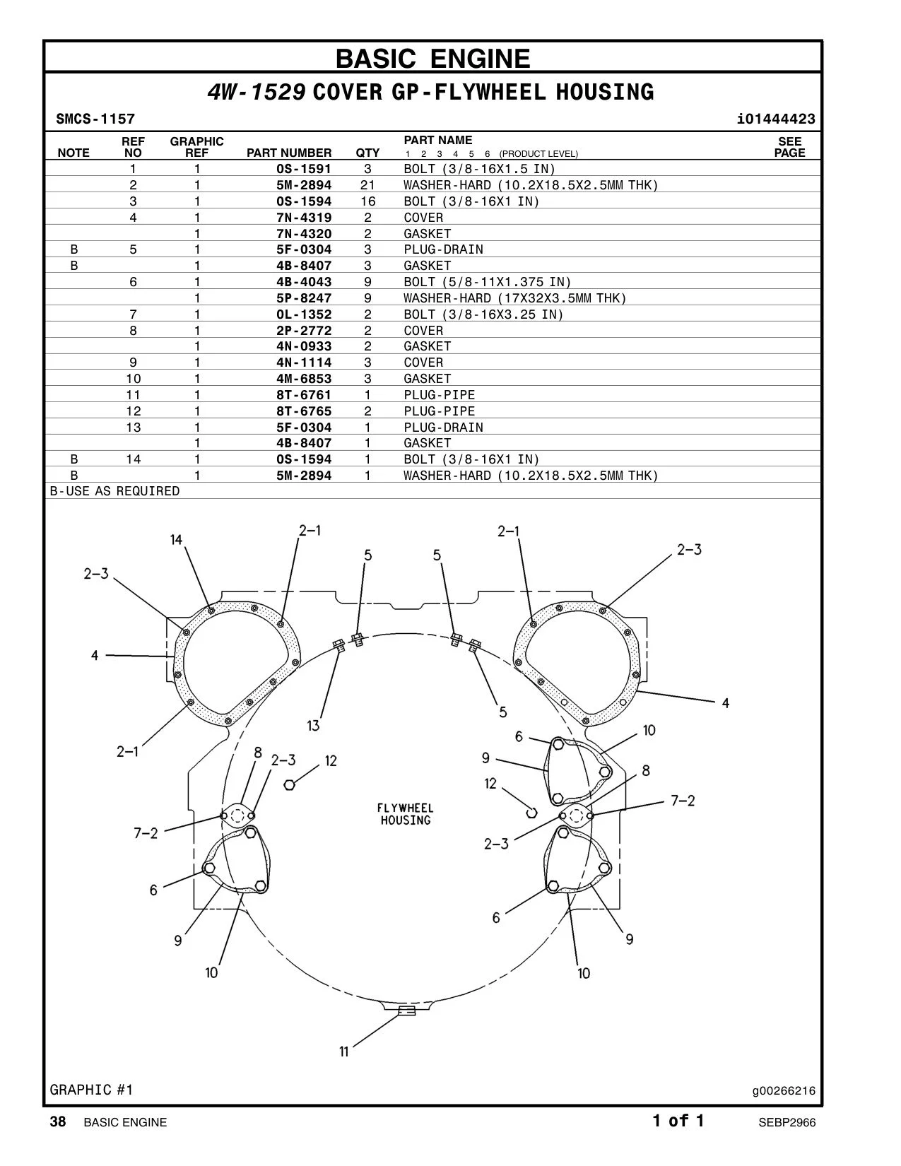 8T-6765 - PLUG-PIPE