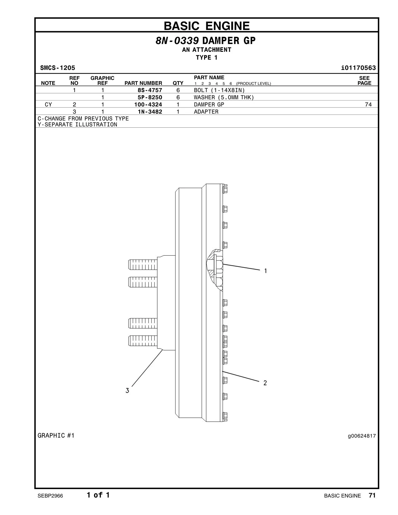 5P-8250 - WASHER (28X49X5-MM THK)
