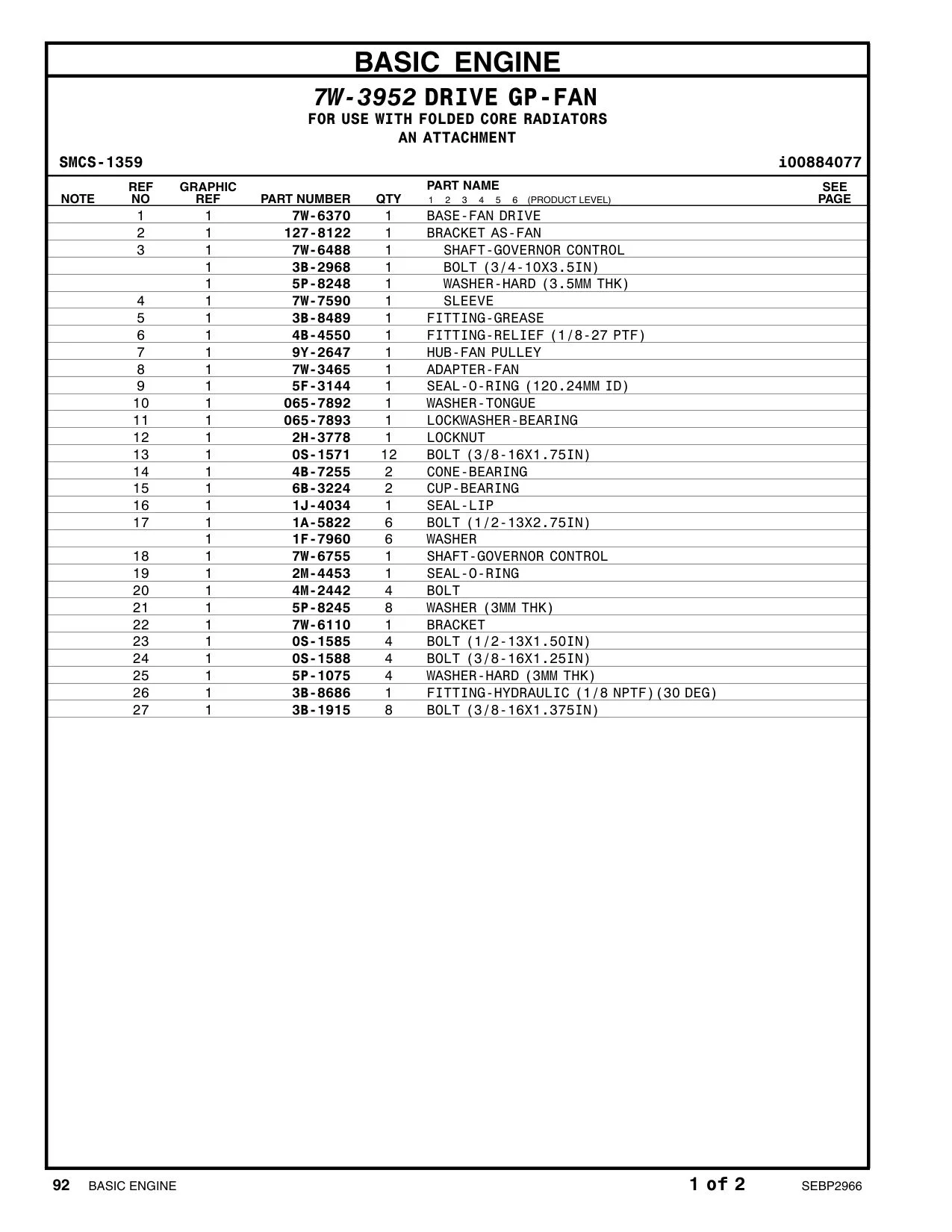 3B-8686 - FITTING-GREASE (1/8-27 PTF)