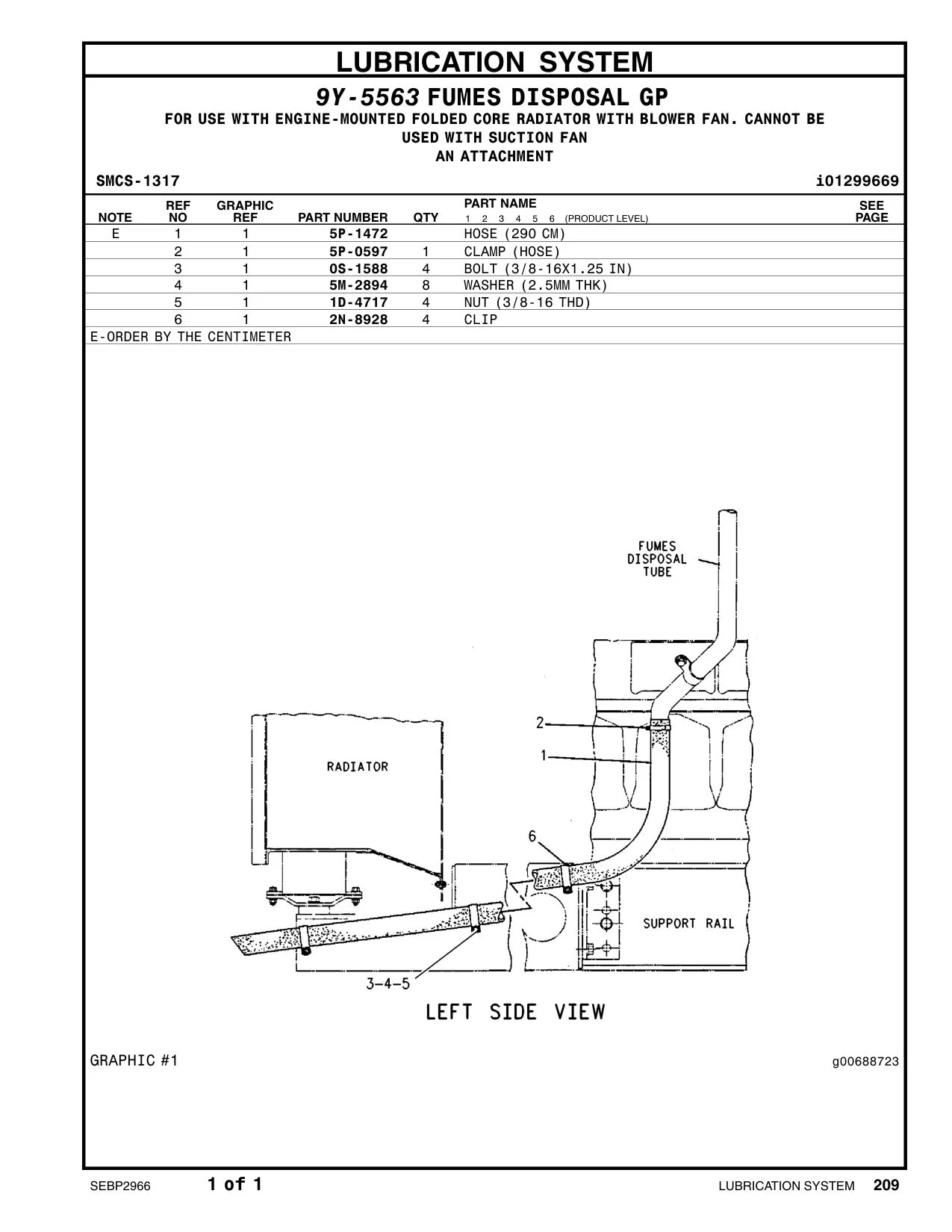 2N-8928 CLIP CAT parts manual diagram